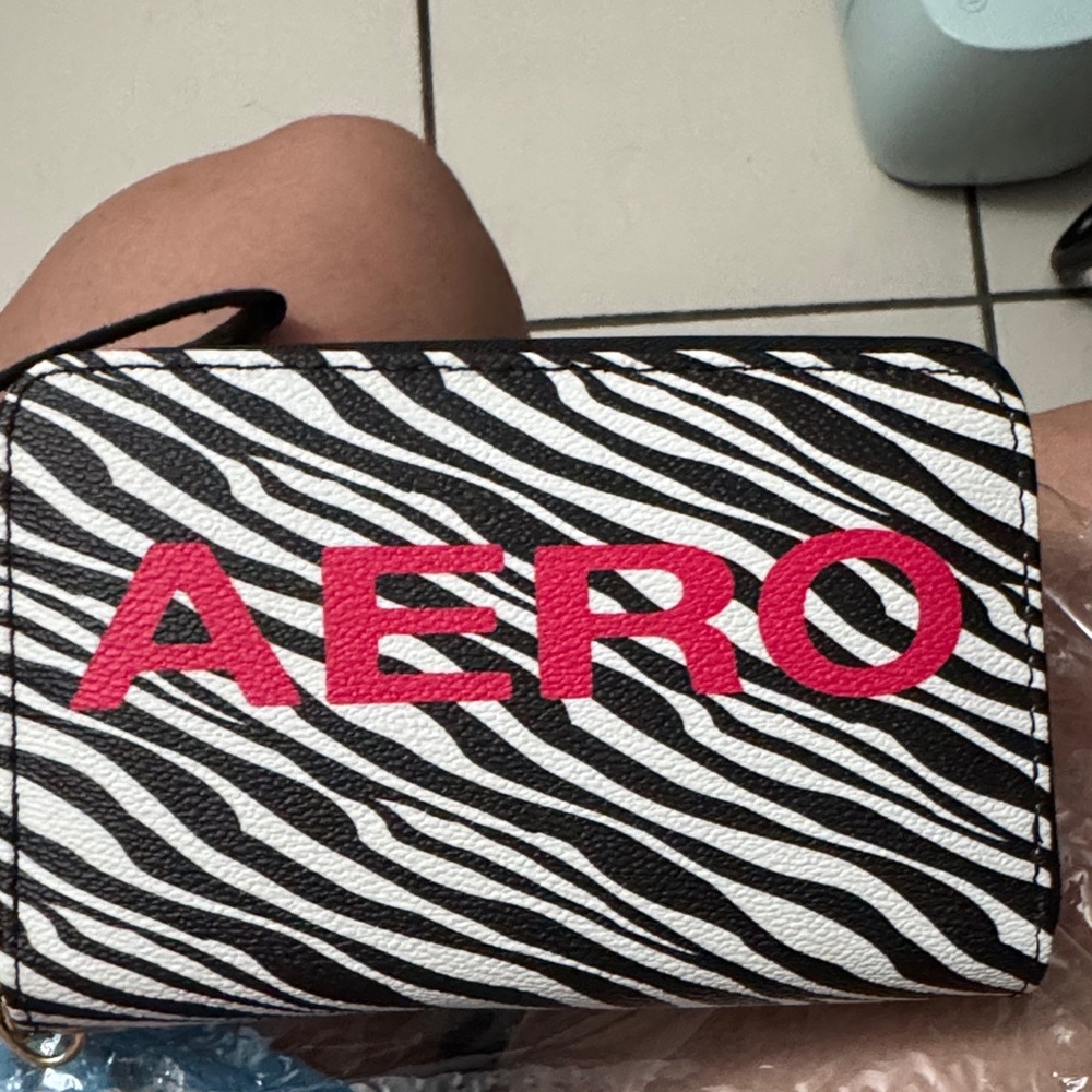 Zebra Print Women's Bag - Black and White